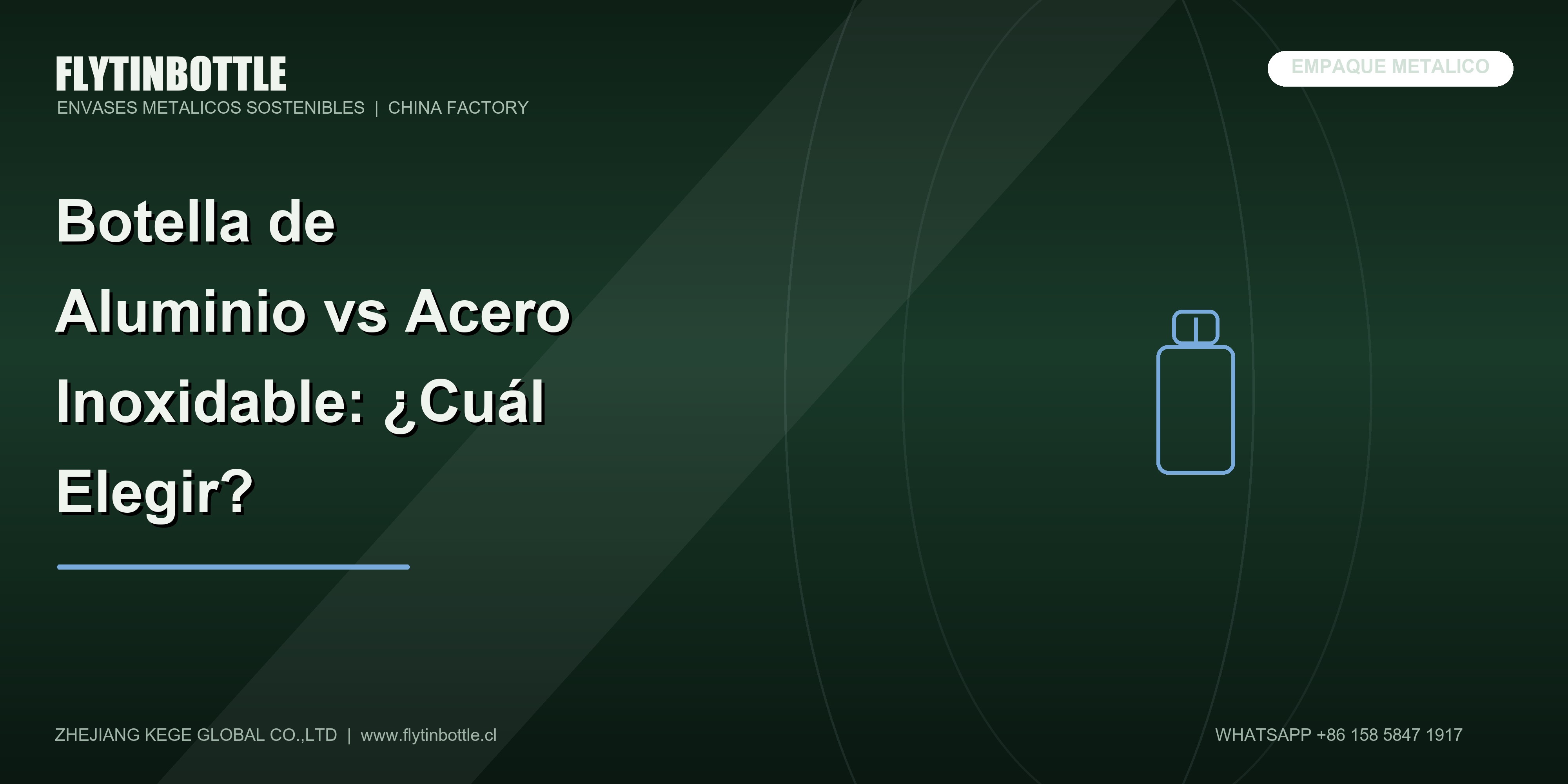Botella de Aluminio vs Acero Inoxidable: ¿Cuál Elegir?