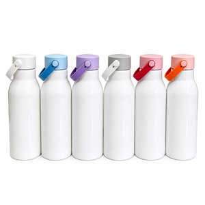 Botellas de aluminio para sublimación con recubrimiento blanco - 7 - vista 7